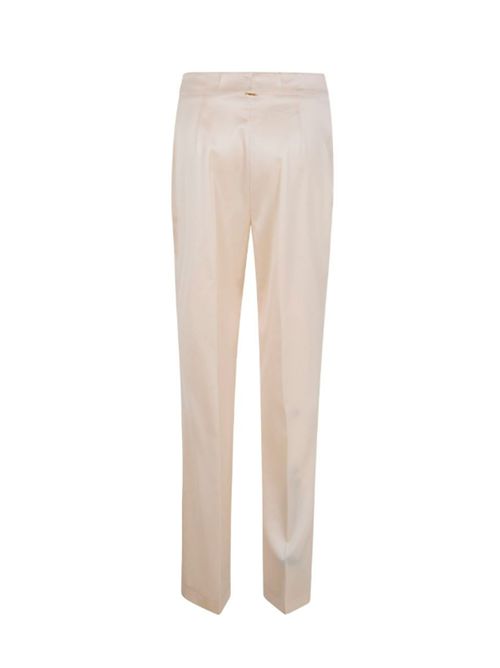 HIGH WAISTED TROUSERS TWIN SET | 261TP242107222 PARCHMENT